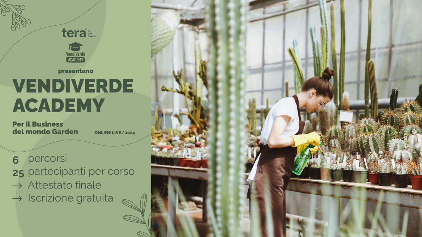 Al via VendiVerde Academy, il progetto formativo promosso da Tera®